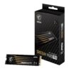 Disco Duro SSD MSI SPATIUM M480 PRO PCIe 4.0 NVMe M.2 - 2TB