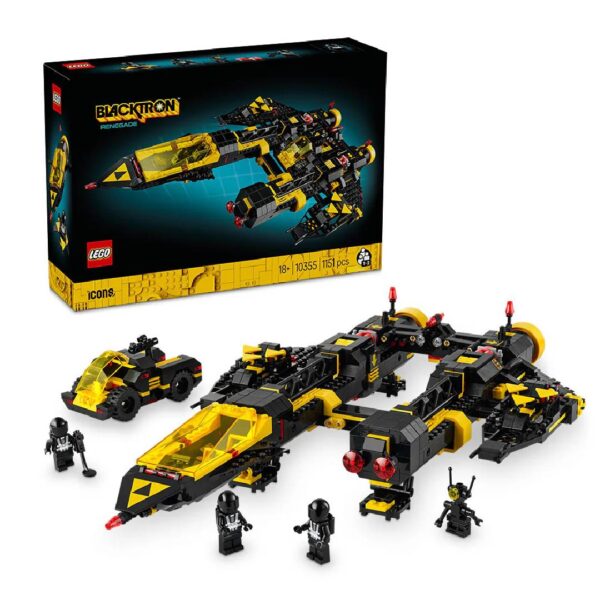 LEGO Icons: Blacktron Renegade 10355