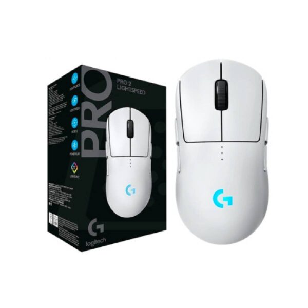 Mouse Logitech G PRO 2 LIGHTSPEED BLANCO