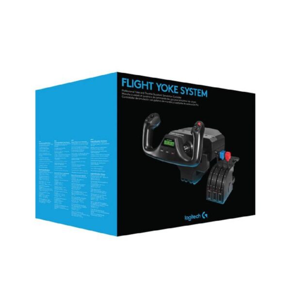 Logitech G Simulador de Vuelo Yoke System - Black - Imagen 3