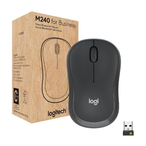 Logitech M240 Silent Bluetooth Mouse  Business