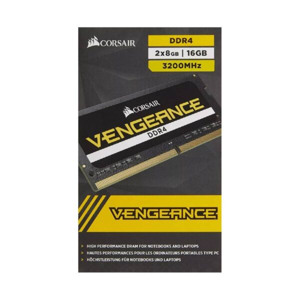 Memoria RAM Corsair Vengeance 16GB 2x8GB DDR4 3200MHz SODIMM - Imagen 2