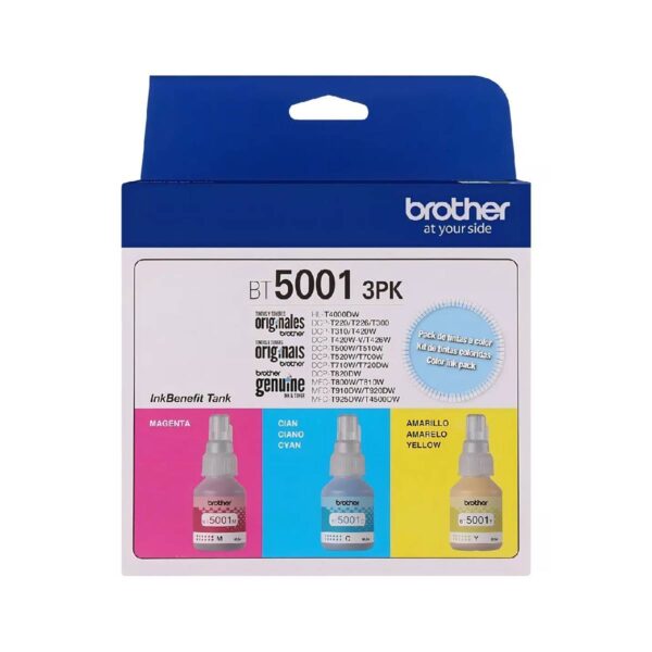 Pack de 3 colores de Tinta Brother