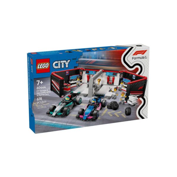 LEGO CITY: TALLER DE F1 MERCEDES-AMG Y ALPINE 60444 - Imagen 4