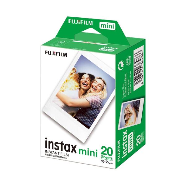 Pack de 20 Film Instax Mini