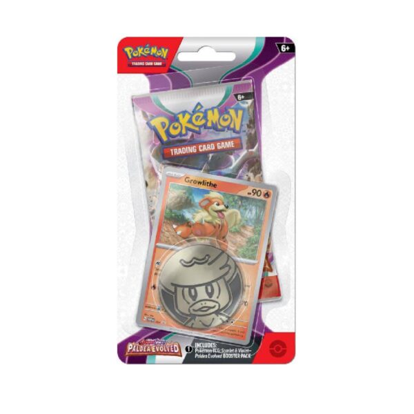 Pokemon TCG:  Paldea Evolved Checklane Blister INGLÉS