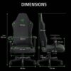 Silla Razer Iskur X V2 Black - Imagen 3