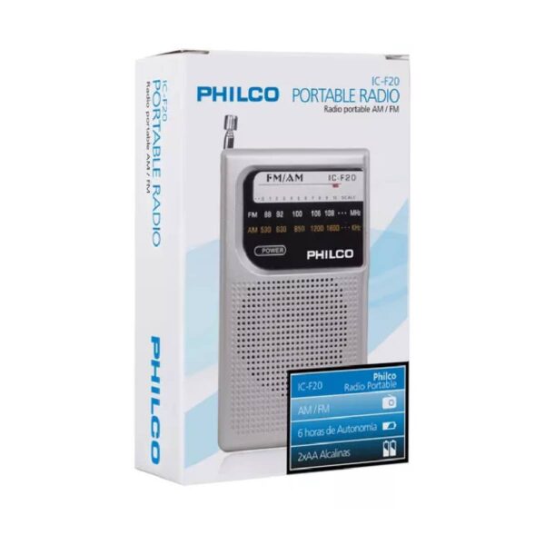 RADIO PORTATIL PHILCO ICF-20 - Imagen 2