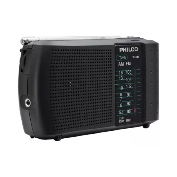 RADIO PORTATIL PHILCO ICX-40 C/AUDIFONO