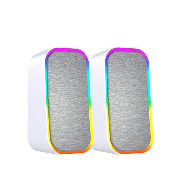 Parlante Fantech Groove RGB Blanca GS304