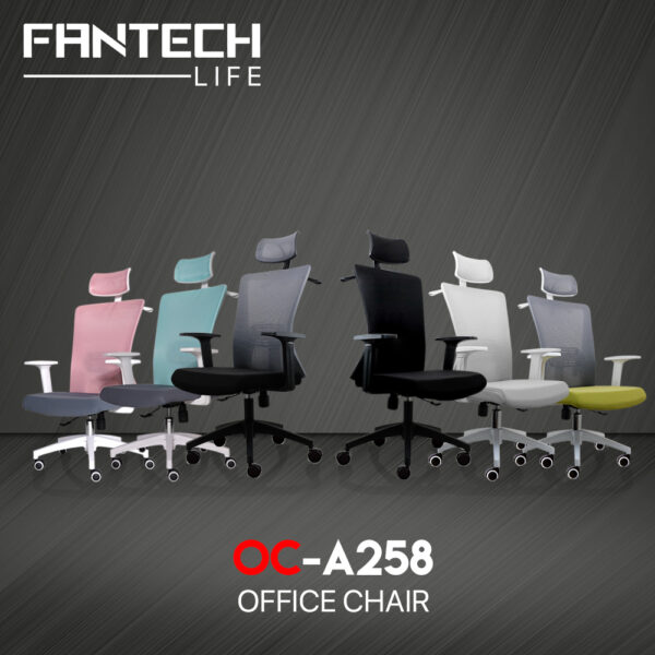 Silla de Oficina Fantech OCA258 Gris - Imagen 5