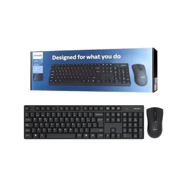 Kit Philips Teclado + Mouse Philips Negro