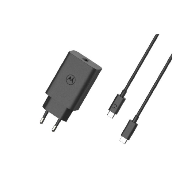 Cargador Motorola Turbo Power 68W con Cable USB-A 1M 6.5A - Imagen 2