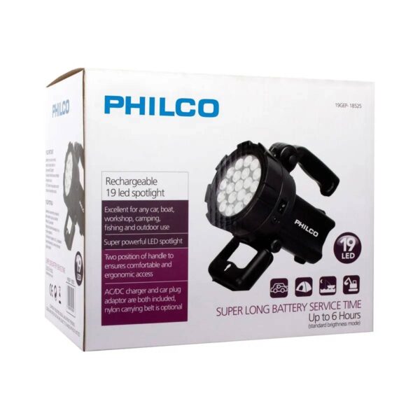 Linterna Philco Foco recargable 19LED Philco - Imagen 3