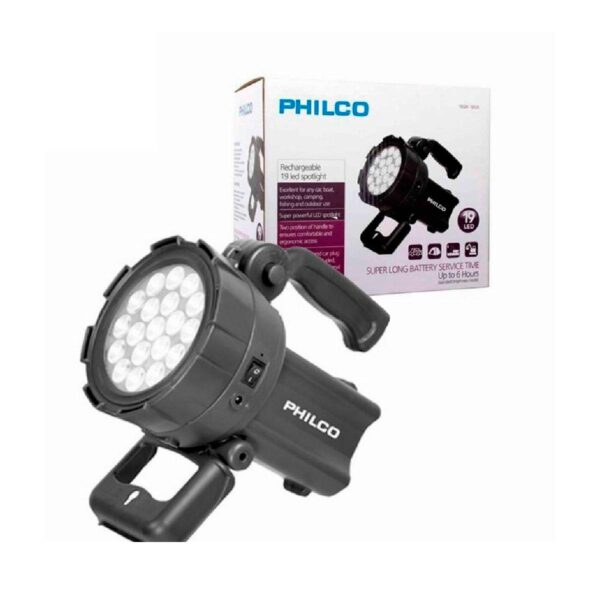 Linterna Philco Foco recargable 19LED Philco