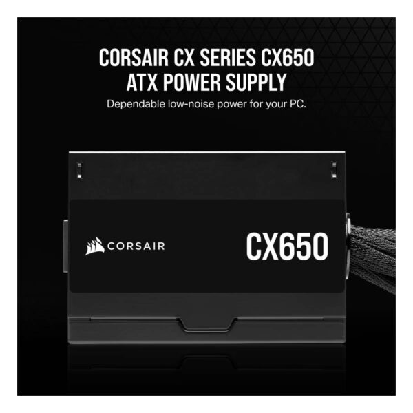 Fuente de Poder Corsair CX Series™ CX650 – Bronce de 650 W - Imagen 3