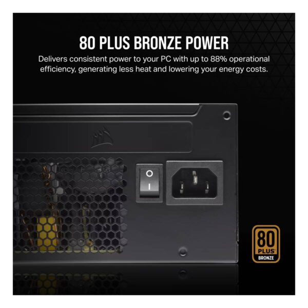 Fuente de Poder Corsair CX Series™ CX650 – Bronce de 650 W - Imagen 5