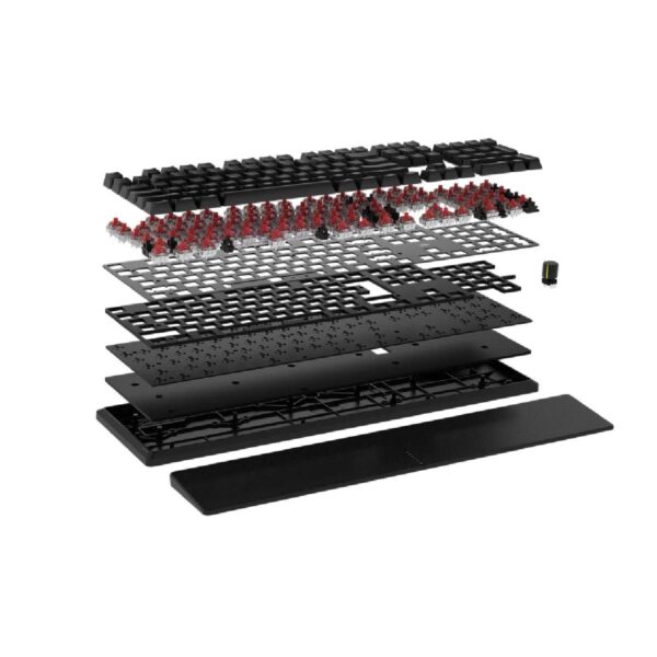 Teclado mecánico Corsair K70 CORE RGB: Negro Reposa Muñecas - Imagen 4