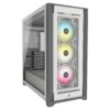 Gabinete Corsair iCUE 5000X RGB Blanco