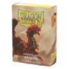 Protectores Dragon Shield Japanese - Amber (60 ct) - Imagen 4