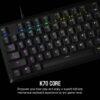 Teclado Gamer Mecánico Corsair K70 CORE RGB Negro - Imagen 6