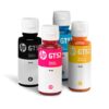 Pack de 4 Botellas de Tintas HP GT53/GT52