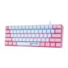 Teclado Gamer Hype Legend Rebel Pinku 60% SW Red RGB
