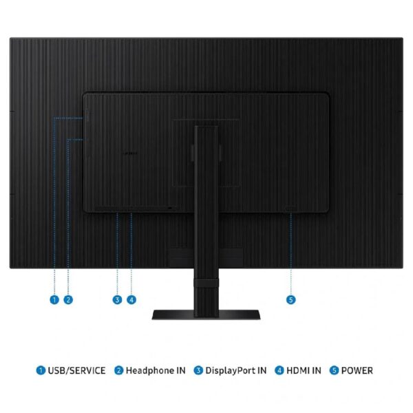 Monitor Plano Samsung ViewFinity S7 32 4K LS32D700EALXZS - Imagen 2