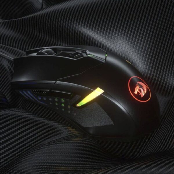 Mouse Gamer Redragon Centrophorus 2 7200DPI RGB - Negro - Imagen 3