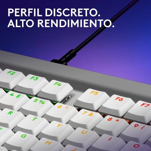 Logitech G515 TKL White Alámbrico - Imagen 5