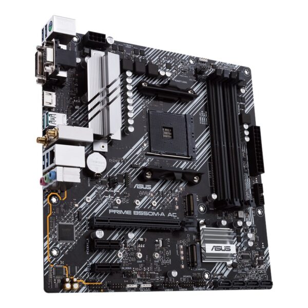 Placa Madre ASUS Prime B550M-A AC MicroATX AMD AM4
