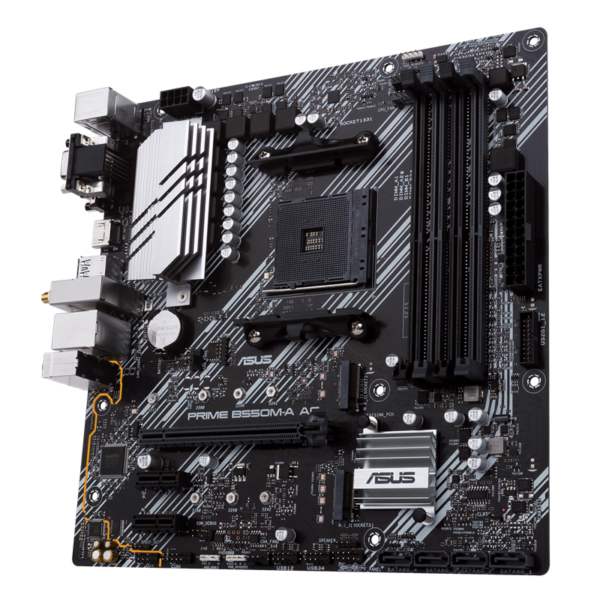 Placa Madre ASUS Prime B550M-A AC MicroATX AMD AM4