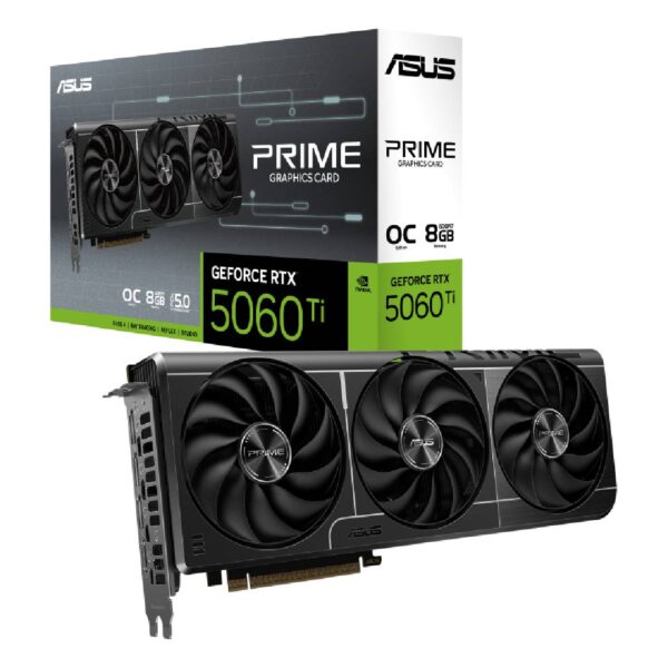 Tarjeta de Video ASUS PRIME RTX 5060 Ti OC 8GB GDDR7