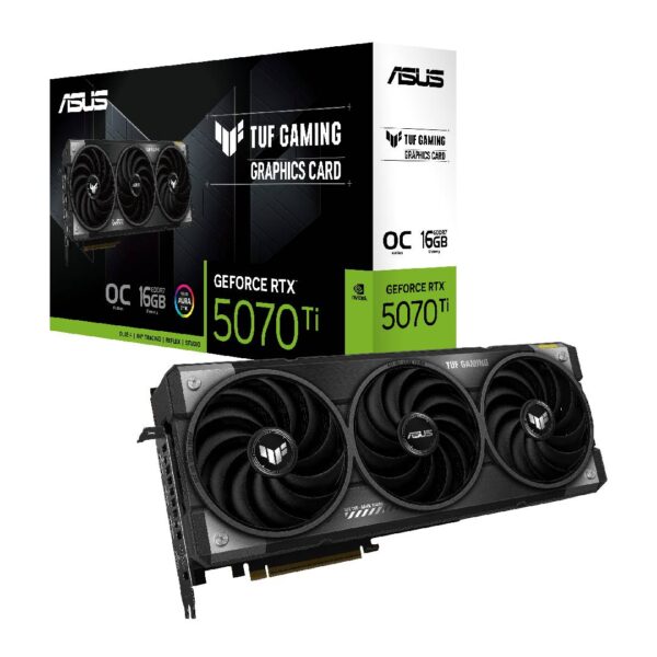Tarjeta de Video ASUS TUF RTX 5070 TI 16GB OC GDDR7