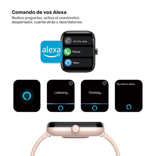 Reloj Smartwatch Lhotse GPS MoveOn 7 Pink 37/38mm - Imagen 8