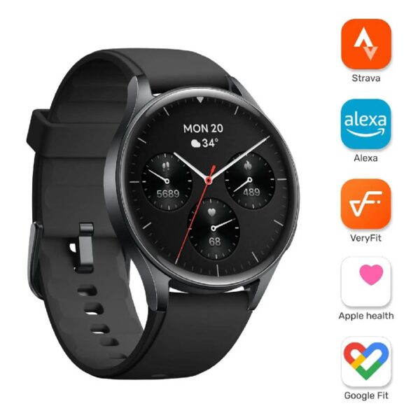 Reloj Smartwatch Lhotse Vibe 05 GPS Black 42mm - Imagen 3