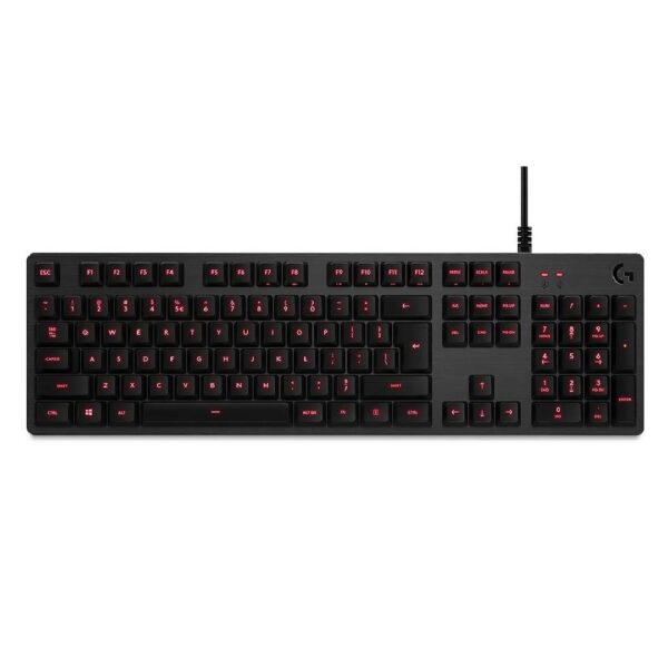 Teclado Gamer Logitech G413 Carbon Switch Romer Tactile Rojo