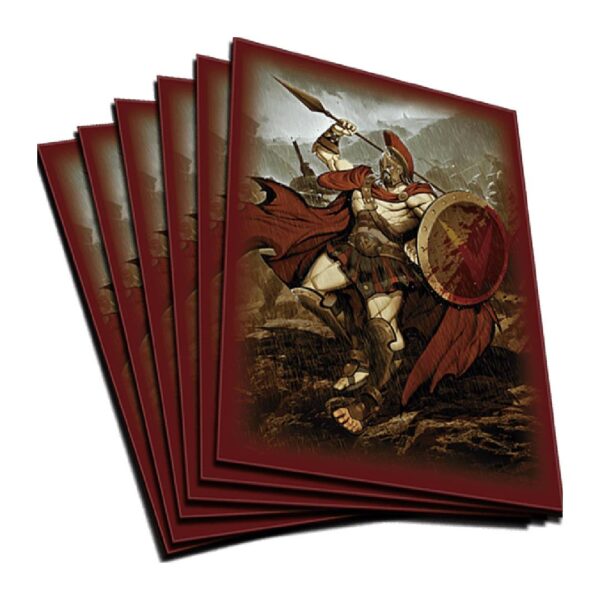4X Protectores Top Deck Small Size MyL Leonidas - Imagen 2