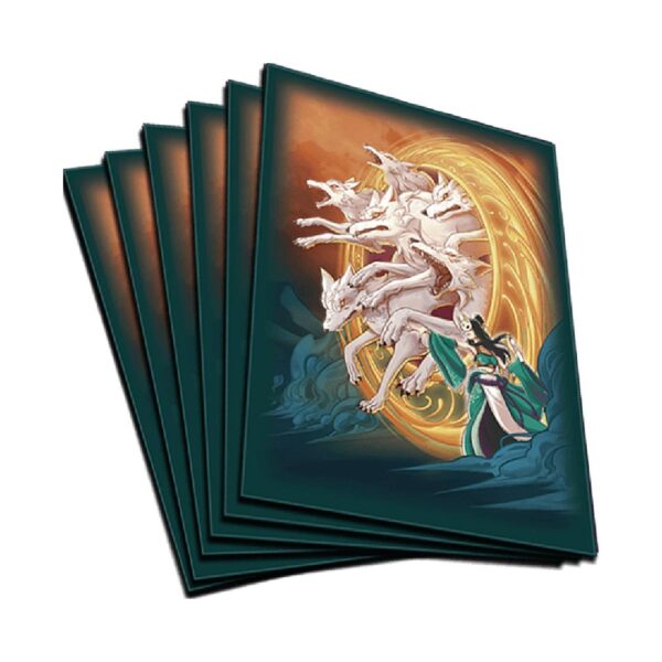 4X Protectores Top Deck Small Size MyL Invocar Chacales - Imagen 2