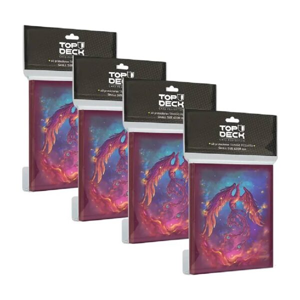 4X Protectores Top Deck Small Size MyL Fénix