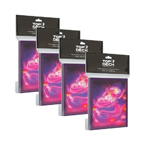 4X Protectores Top Deck Small Size MyL Lóng Nián