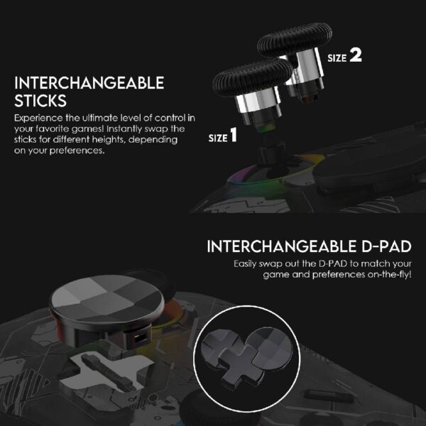 Control Inalambrico Fantech EOS PRO Polaris WGP15 - Imagen 6