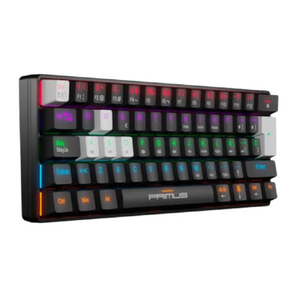 Teclado Mecánico Primus Ballista61T Español Negro - Imagen 2