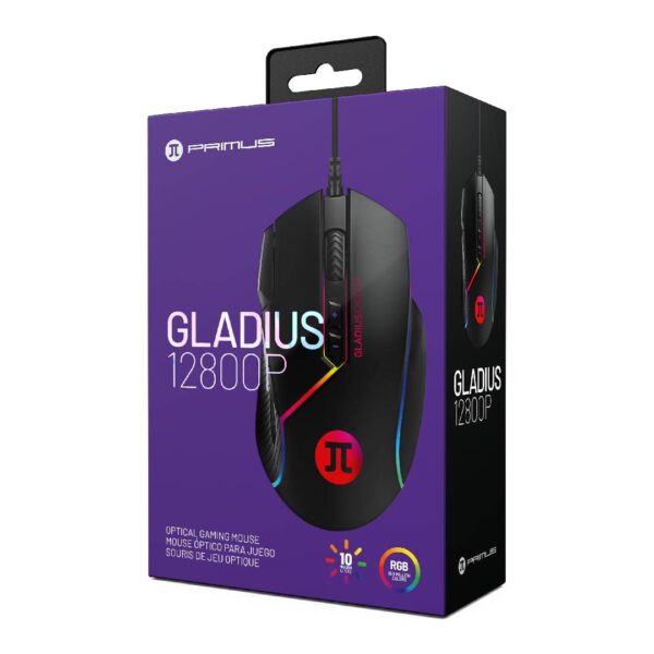 Mouse Gamer Primus Gladius 12.800 DPI - Imagen 4