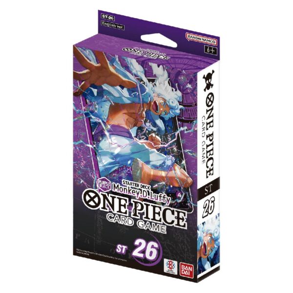 (PREVENTA) One Piece TCG: ST26 Starter Deck Monkey.D.Luffy