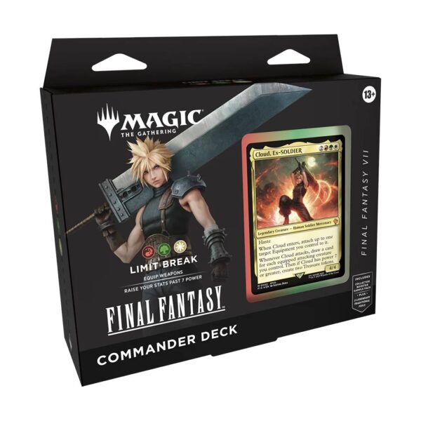 (PREVENTA) Pack X4 MTG: Final Fantasy: Commander Deck, Ingles - Imagen 2