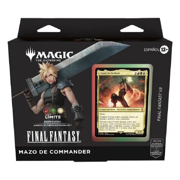 (PREVENTA) Pack X4 MTG: Final Fantasy: Commander Deck, Español - Imagen 2