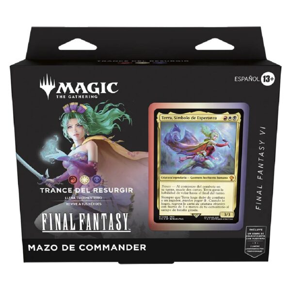 (PREVENTA) Pack X4 MTG: Final Fantasy: Commander Deck, Español - Imagen 5
