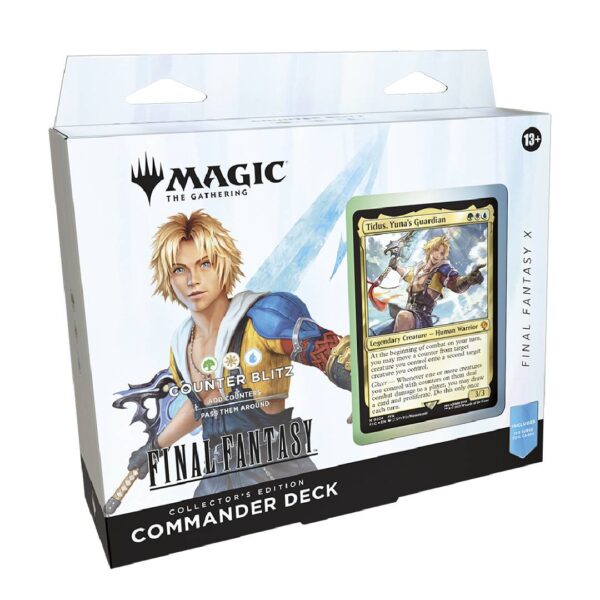 (PREVENTA) Pack X4 MTG: Final Fantasy Commander Deck Collector Edition - Imagen 3