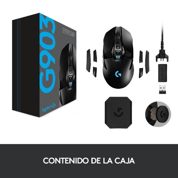Mouse Gamer Logitech G903 Inalámbrico Lightspeed Hero - Imagen 8
